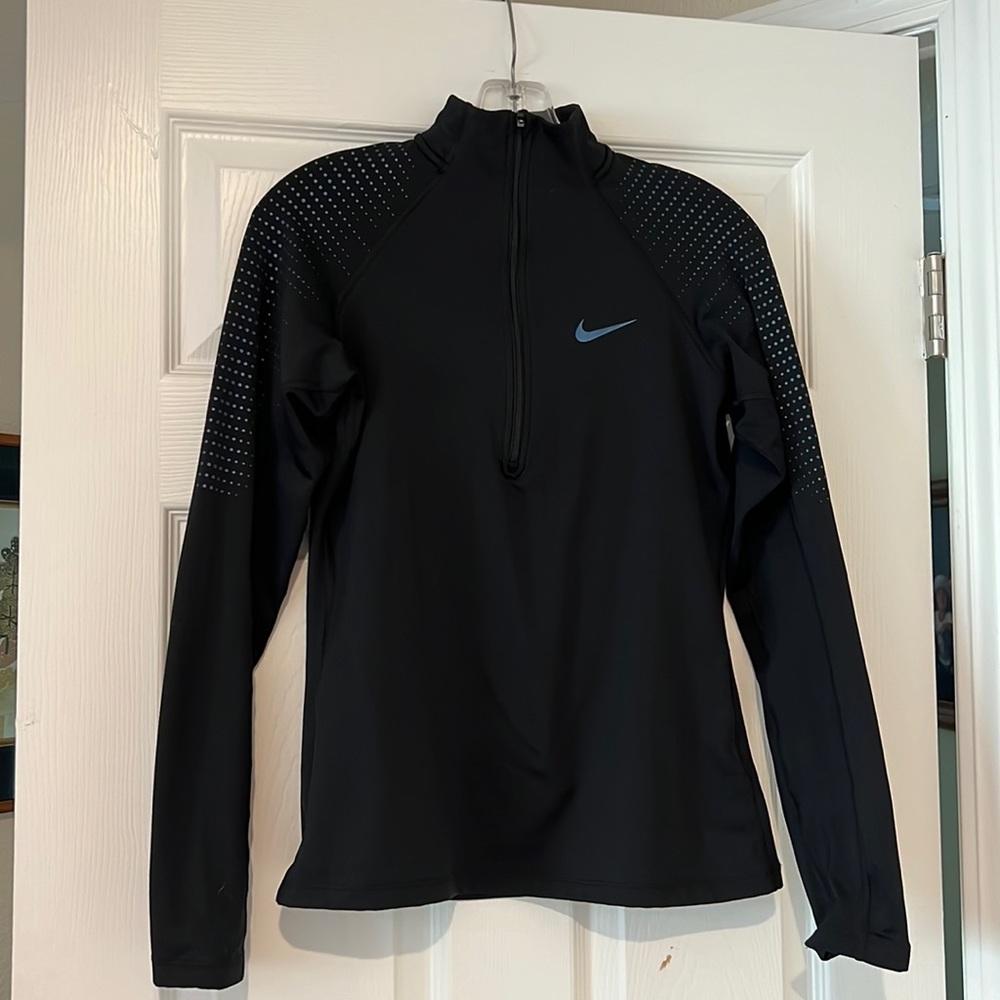Nike Dri-Fit Women’s Half-zip Blue Jacket